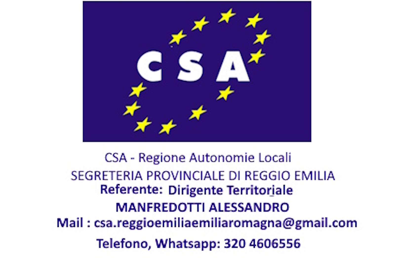 CSA RAL - Firma